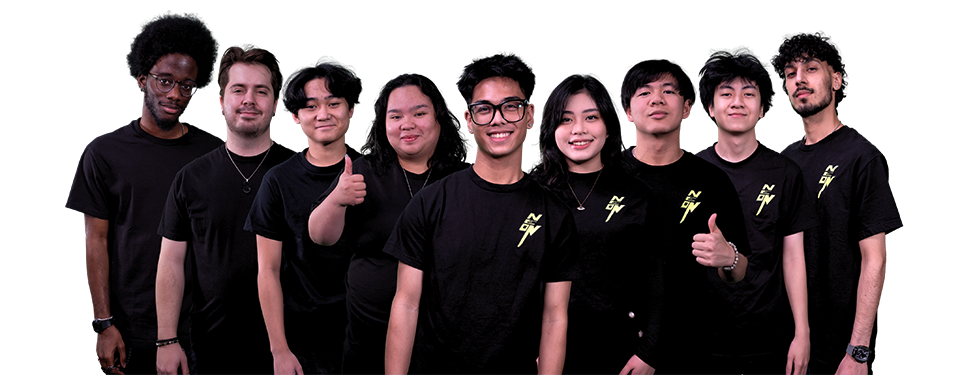 Group photo of the team