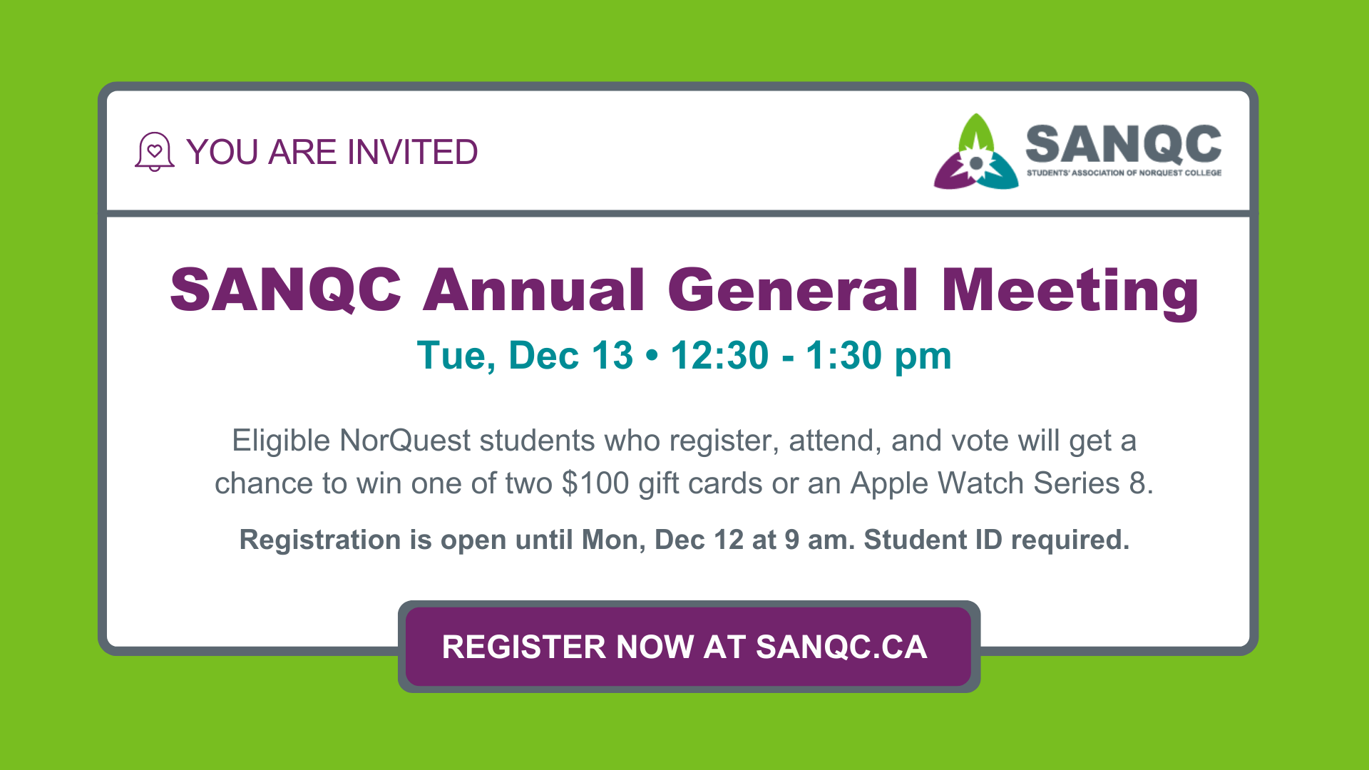 SANQC Annual General Meeting