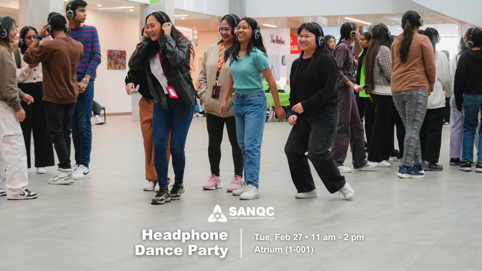 SANQC Headphone Dance Party