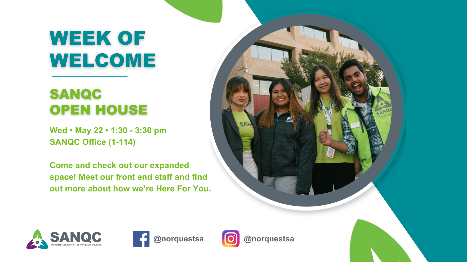 Week of Welcome: SANQC Open House