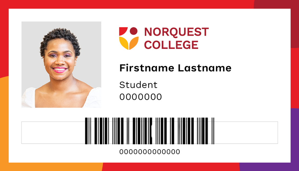 Sample of a student ID card