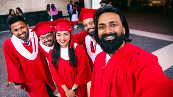 International Grad Booth
