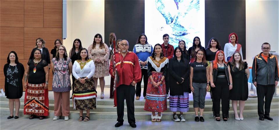 Honouring NorQuest students at the Indigenous Completion Ceremony 