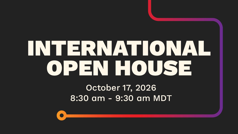 International Open House - Session 1 Image