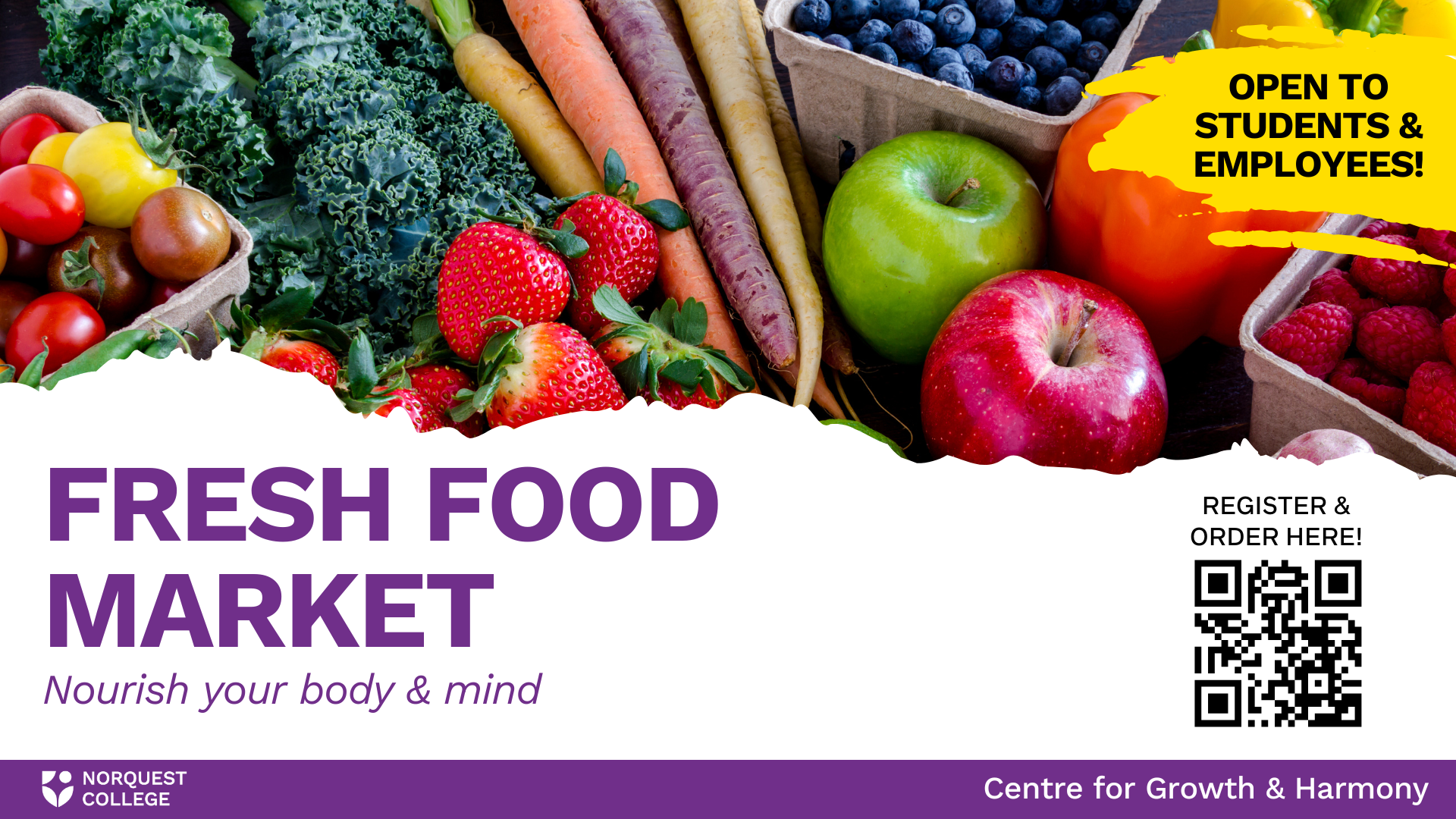 Week of Welcome: Fresh Food Market