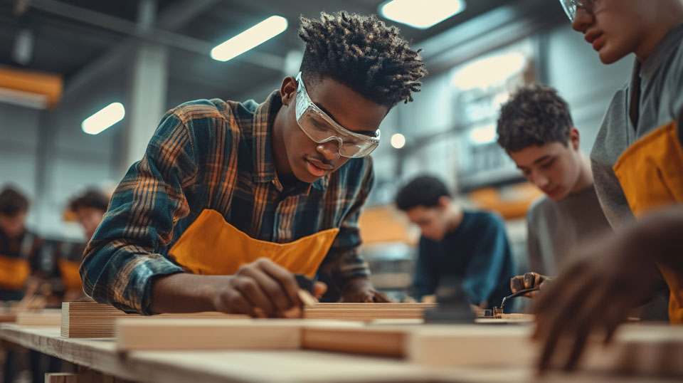 Trades Pathways for Newcomers - Carpentry Online Information Session Image