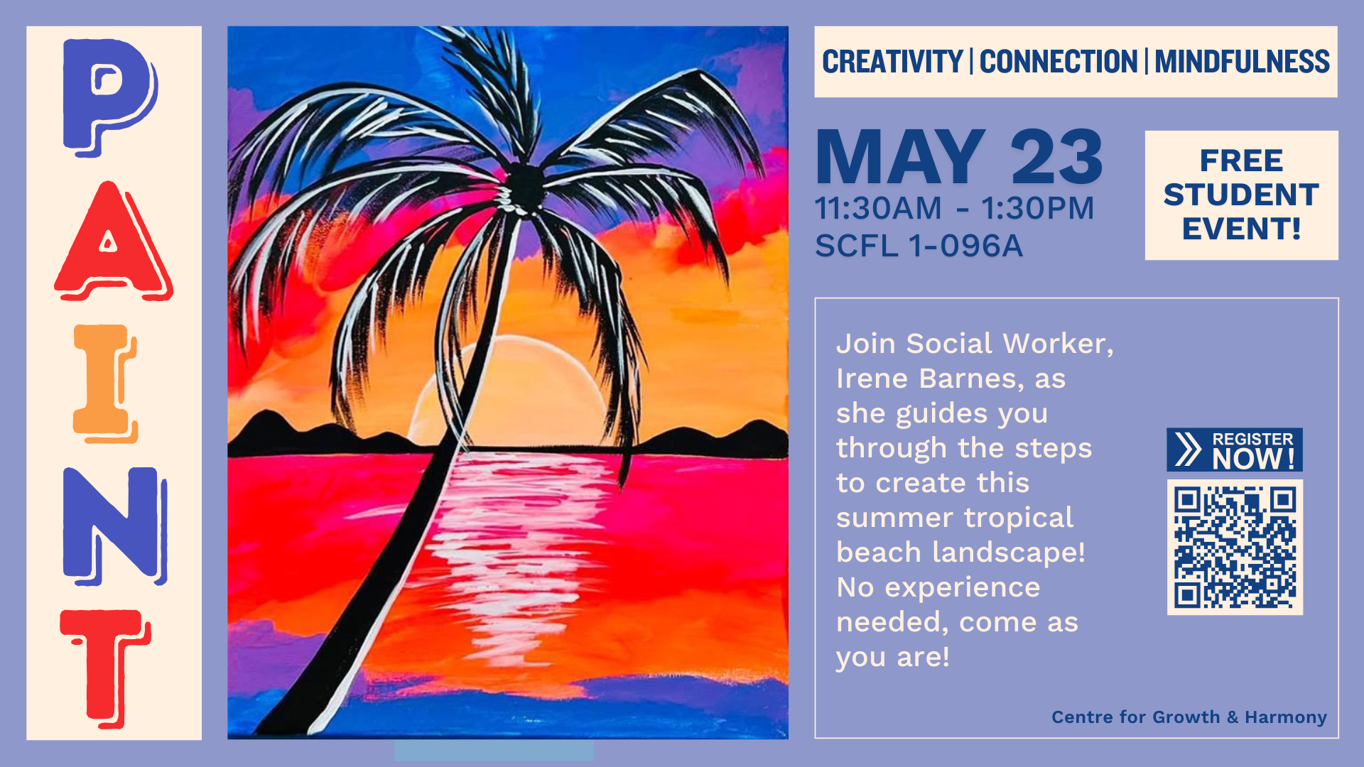 Week of Welcome: Paint Nite but during the day!